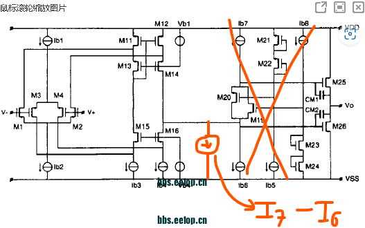 noise and offset analysis of class AB amplifier.png