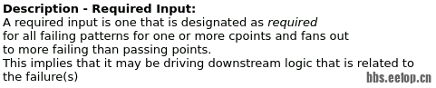 Description-Required Input