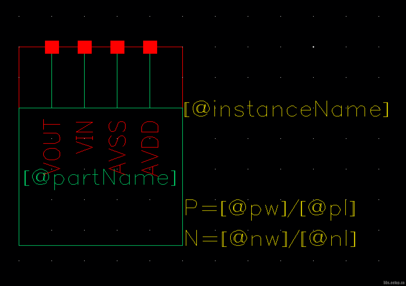 INV symbol