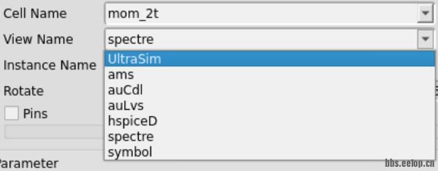 mom电容的view name