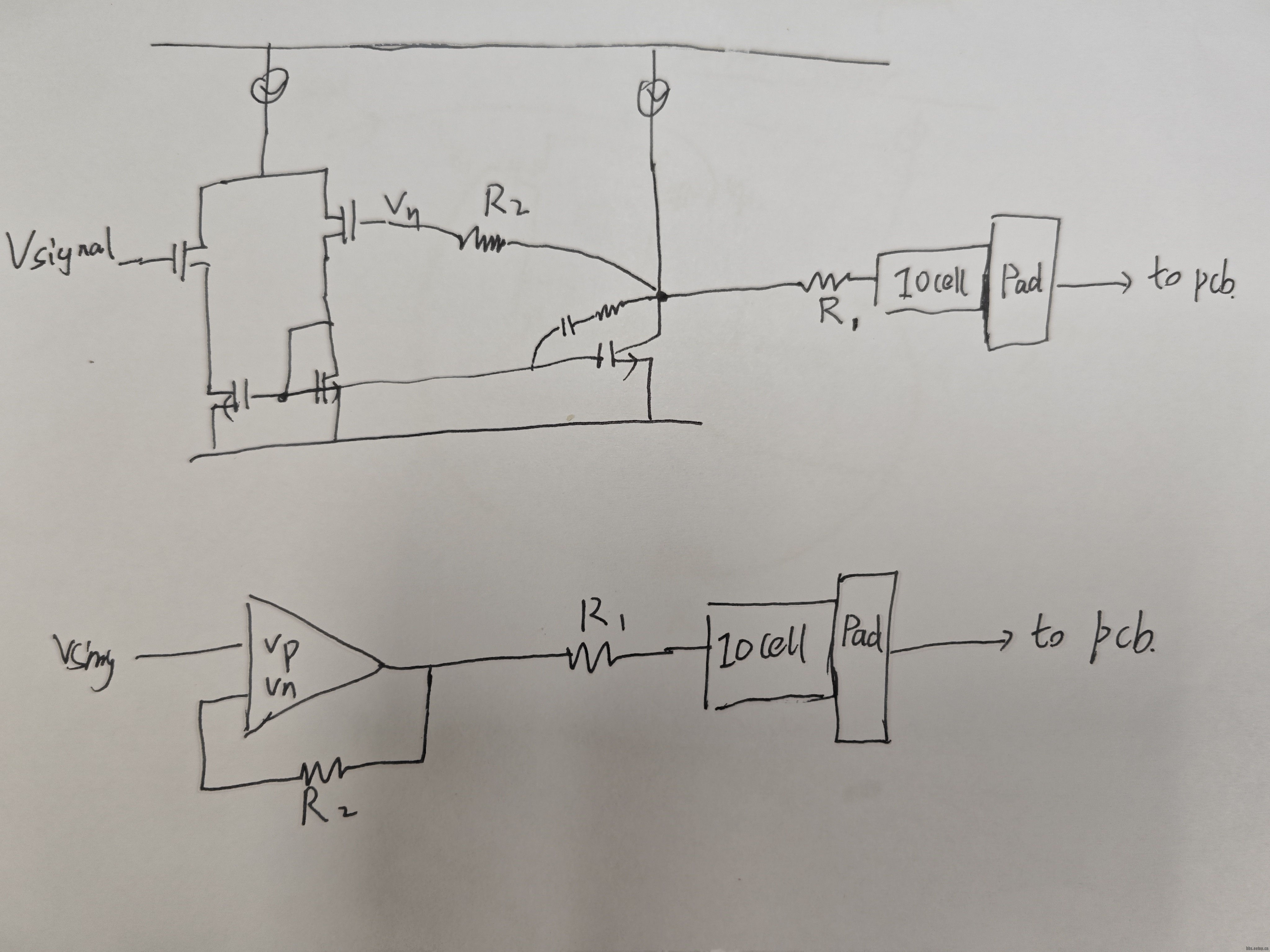 fig1. 电阻加在何处?