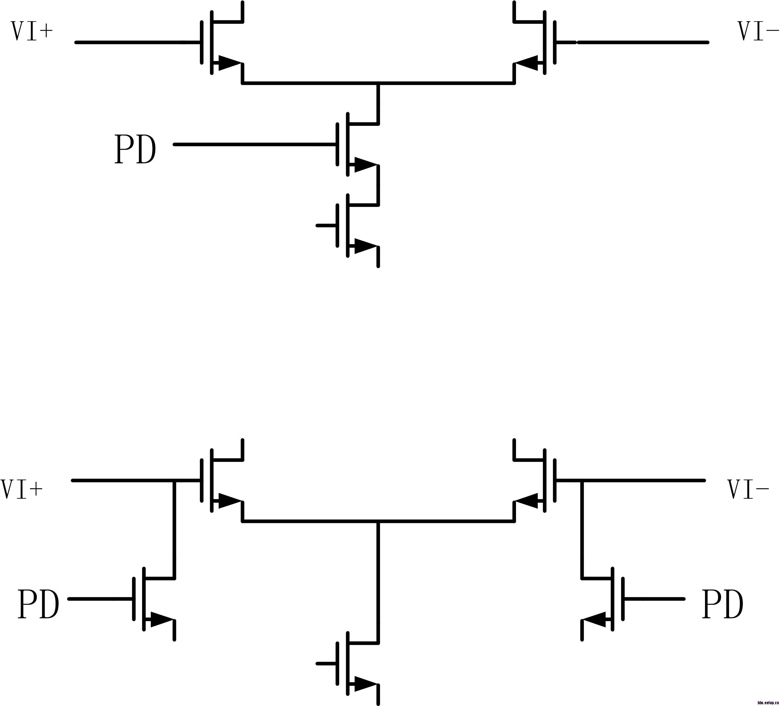 两种power down方式